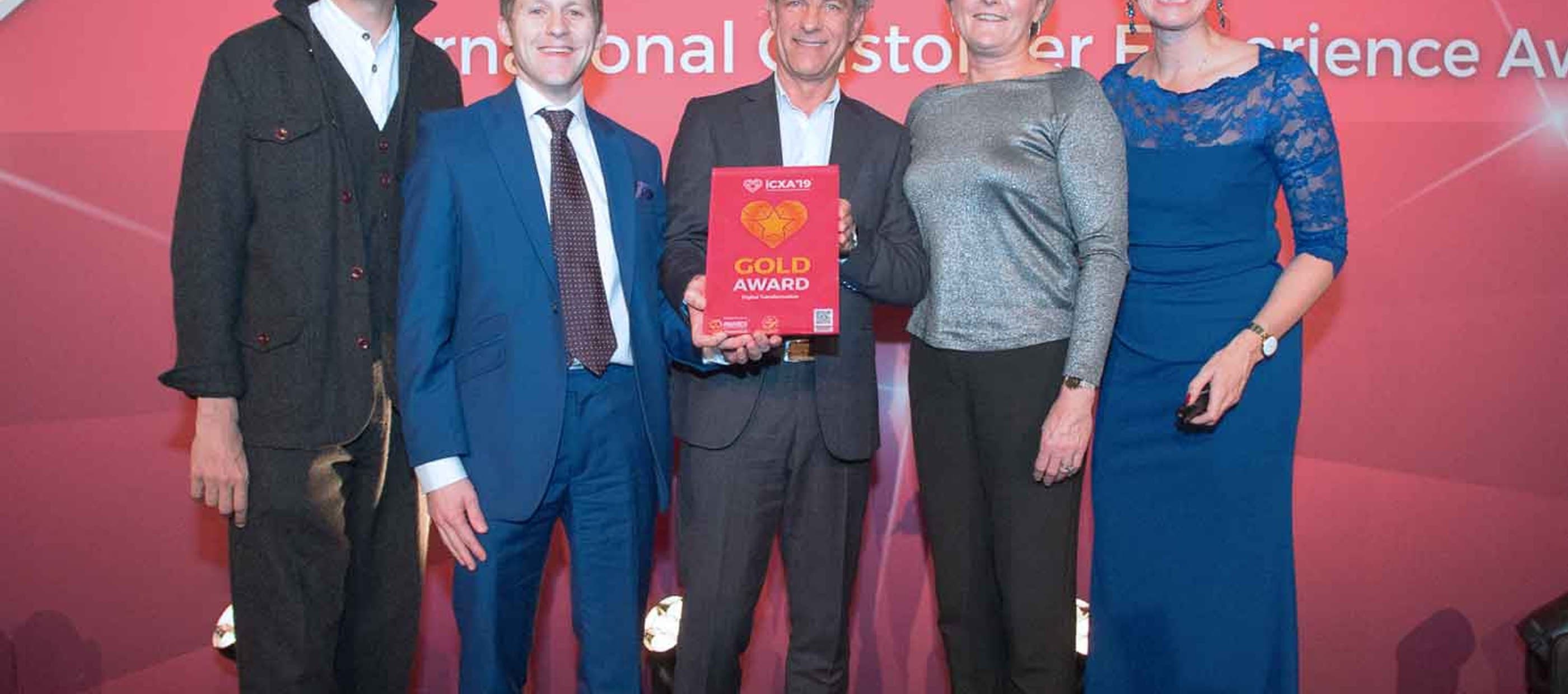 ICXA19 - Swimtime team Gold award winners