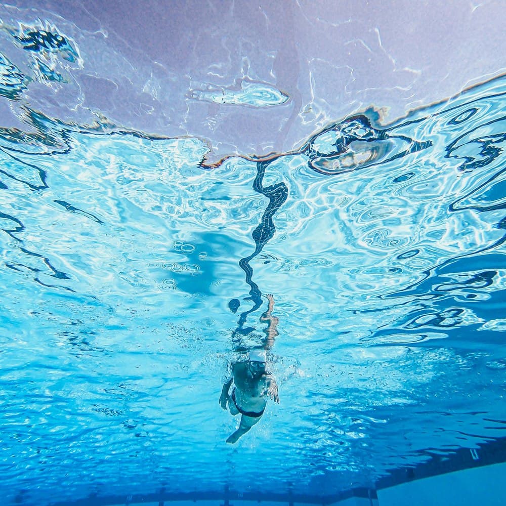 Adaptive swimming lessons for kids and adults with disabilities.